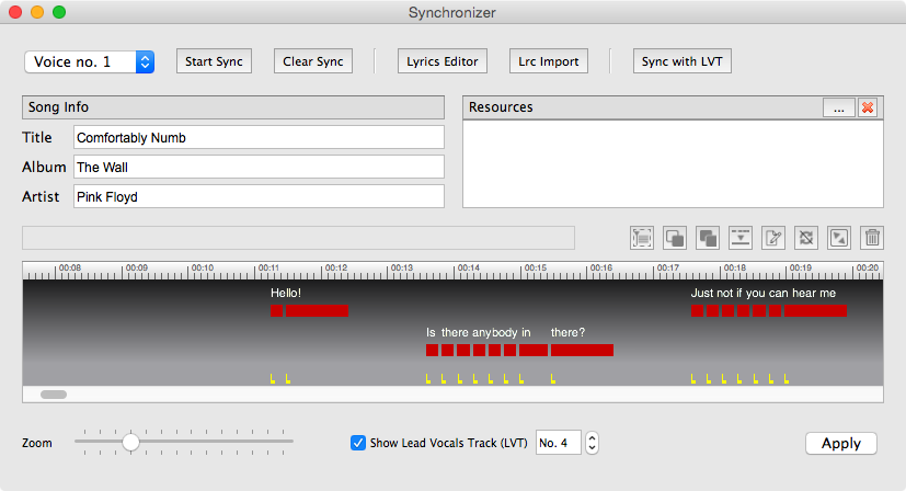 midico change synchronization